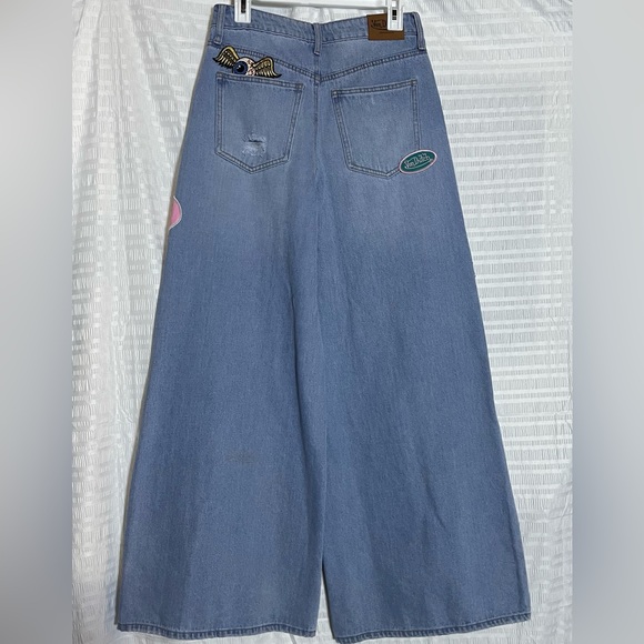 Von Dutch Blue Jeans with Colorful Patches size 26 - Picture 8 of 15